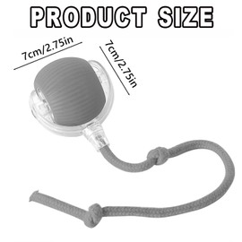 BEANPRECOY 1 PCS Interactive Dog Toys Interactive Rolling Dog Ball Smart Cat Toy Ball Rolling Dog Ball Cat Toys Rolling Ball Dog Ball Toy 360° Smart Automatic Rolling Ball Toy for Indoor Dogs/Cats