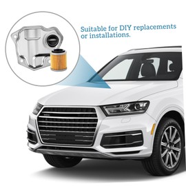 FUNOMOCYA Transmission Oil Filter and Gasket Kit Pan Gasket Strainer Auto Parts Construction Sleek Design