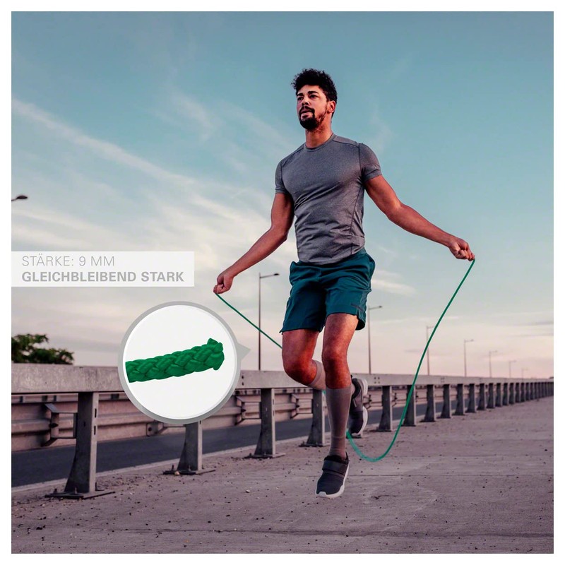 Gymnastics Skipping Rope 300 cm, yellow