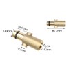 M&M Smartek Bayonet Adaptor for Nilfisk Gerni Quick 1/4 Inch
