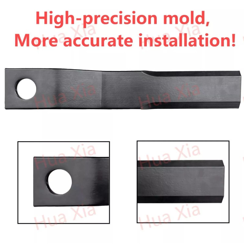 Mhanewv 2PCSSkid Steer Brush Cutter Cutting Blades for use with