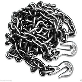 3/8" X 20' Heavy Duty Tow Chain Automotive Truck Towing Log Chain…