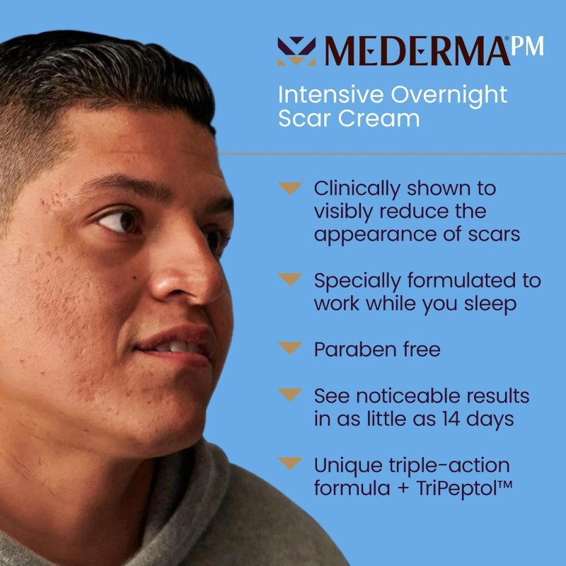 Intensive Overnight Scar Cream, Works with Skin's Nighttime 1.7 Oz