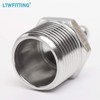 LTWFITTING Stainless Steel 316 Barbed Fitting Connector 3/4-Inch Male BSPT