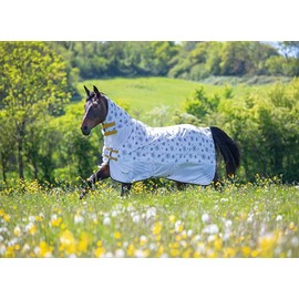 Shires Tempest Original Dandelion Pattern Fly Rug Full Neck Combo 81" / 6'9, Dand