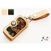 Kazan K-6K-HT Hanaho Gold Bootis Leather Key Case/Japanese Pattern/Genuine Leather