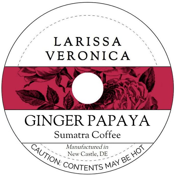 Ginger Papaya Sumatra Coffee (Single Serve K-Cup Pods) (Gourmet, Naturally