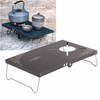 Picnic Table Aluminum Alloy Foldable Portable Mini Camping Stove Table
