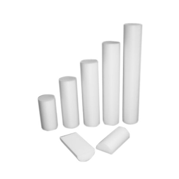 Fabrication Enterprises CanDo Foam Roller - White PE foam -
