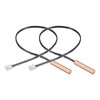 Rebower NTC Thermistor Probe 50K 40cm Waterproof Copper Temperature Sensor
