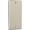 ELPA PL-S00H New Metal Plate Blank Wiring Outlet Cover Large