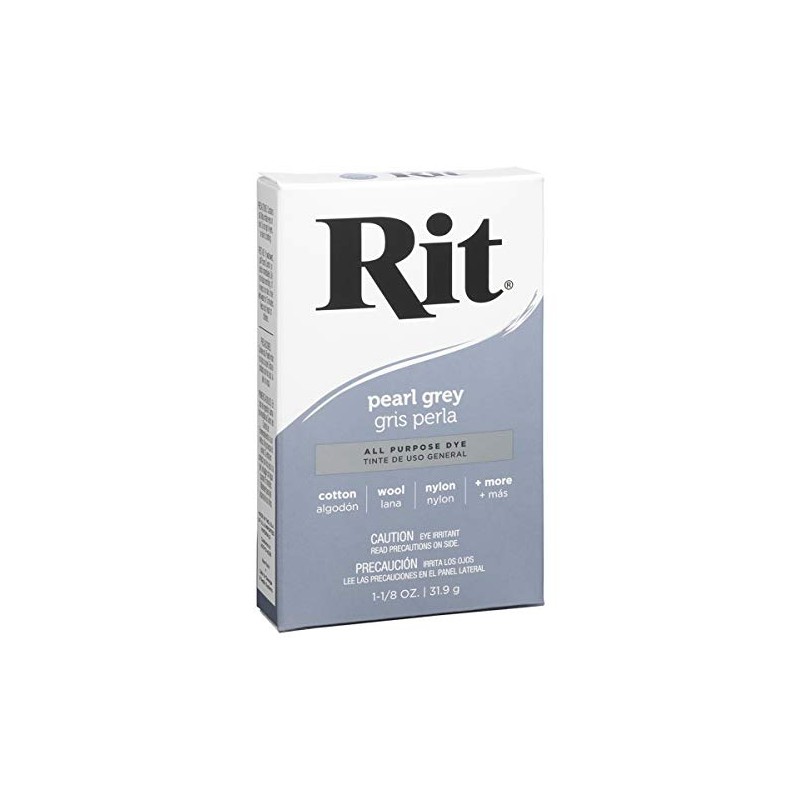 Rit Dye Powder-Pearl Gray, Acrylic/Polyester, Multicolor, 1
