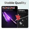 RENGENG Light Up Sword, 40 Inches Rechargeable Pre-Assembled Plastic Replica