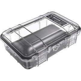 Pelican M50 Micro Case, Black/Clear, M50, M50 Micro Case