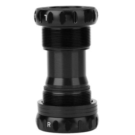 Ceramics Bearing Bottom Bracket, Aluminum Alloy Bottom Brackets, Bike BB Bottom Bracket Accessory for Cyclists (Black)