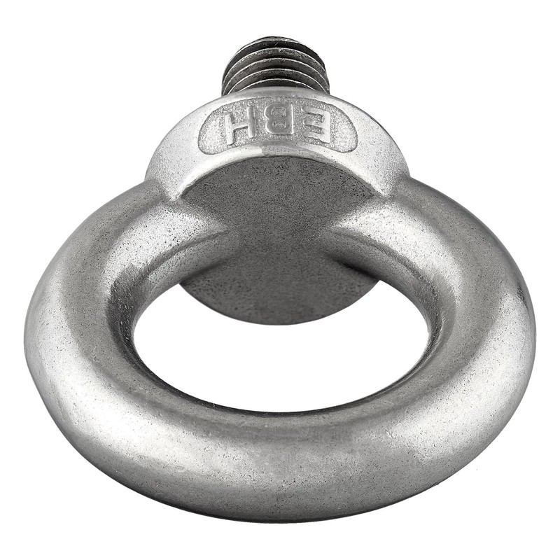 Eye Bolt Similar to DIN 580, Cast and Polished Stainless