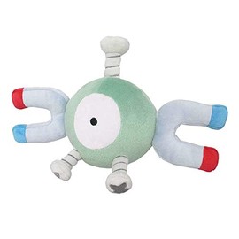 San'ei Trading PP107 Pokemon All Star Collection Coil Small Plush Toy, 9.8 x 4.7 x 5.9 inches (25 x 12 x 15 cm)