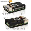 Geekworm Raspberry Pi 5 Case with PWM Fan (P511-A)