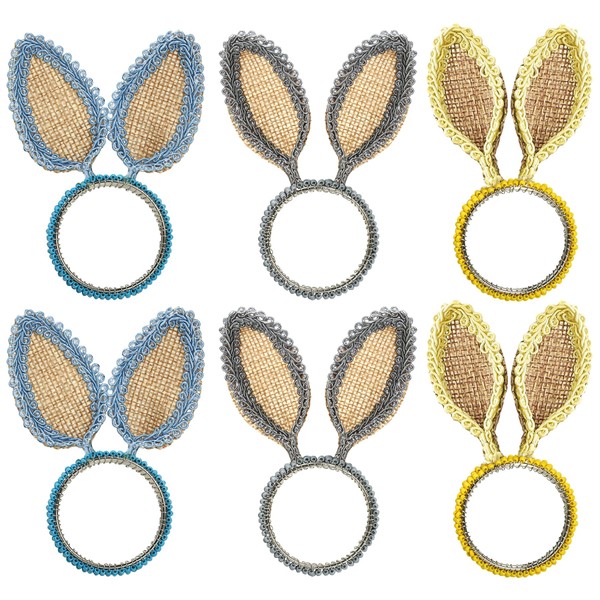 Easter Napkin Rings - Easter Bunny Napkin Rings Set of
