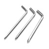 3Pcs Right Angle Screwdriver Set, Hex Key and PH0 PH1