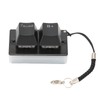 Two Key Keyboard USB Wired OSU Hot Swappable RGB Backlit