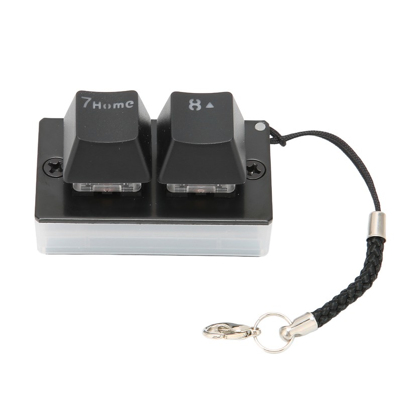 Two Key Keyboard USB Wired OSU Hot Swappable RGB Backlit