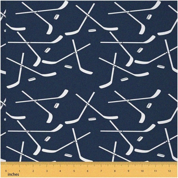 Zephyr Hockey Haven Fabric: Game-Changing Upholstery for Chairs, D