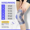 Lexniush Knee Support for Men/Women, Pack of 2, Compression Knee