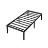 HLIPHA Metal Platform Bed Frame 14 Inch Tall,No Box Spring