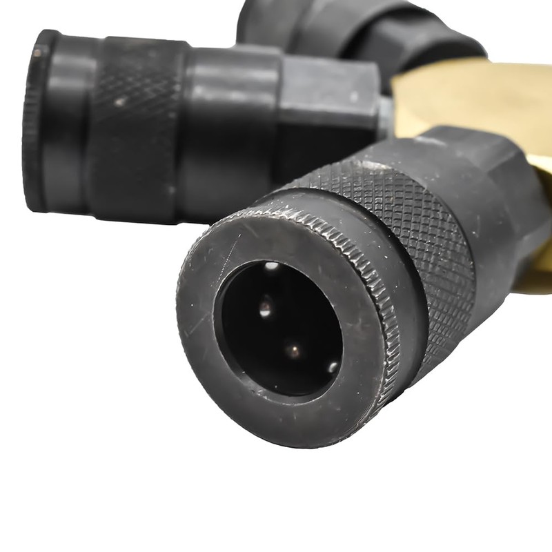 Interstate Pneumatics FPM44R-KA6 Flat Hex Manifold with Three 3/8 Inch
