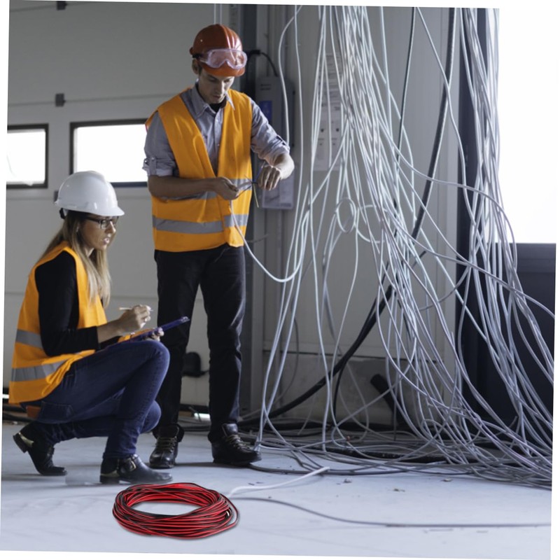 DOITOOL Copper Core Wire 20m Audio Cable Speaker Cord PVC