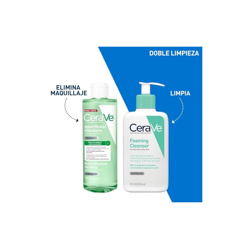 CeraVe Agua Micelar Hidratante 400ml