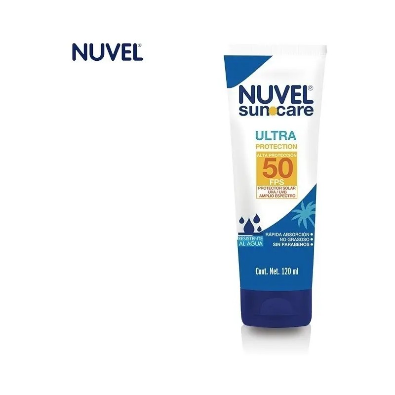 Protector Solar Nuvel Suncare Fps 120ml Adulto