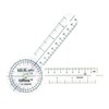 Baseline 6" High Resolution Plastic Goniometer ISOM 360 Degrees STFR