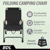 BDL Folding Beach Backpack Chair, Outdoor Folding Portable Camping Chair