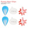 Tenwe Funny Hairpins, Cute Hairpin for Dating Girls Durable ABS