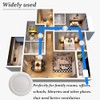 5 Inch Adjustable Air Vents, ABS Round Vent Cover Exhaust