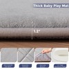 MAXYOYO 1.2" Thick Baby Play Mat for Floor, 59"x 78"