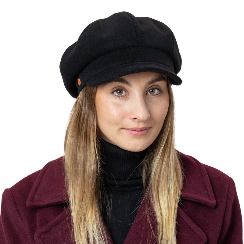 Women´s Newsboy Cap Mayser women´s caps winter caps (57 cm
