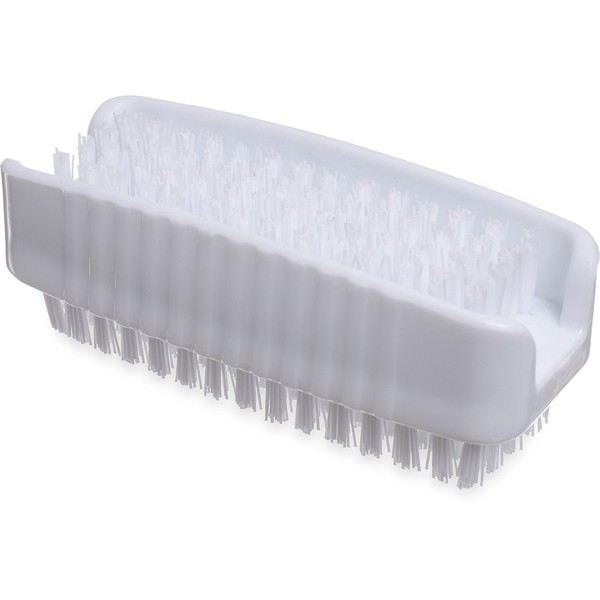 SPARTA 3623900 Plastic Hand Brush, Nail Brush With Polypropylene Bristles For Kitchens, Homes, Restaurants, 3.5 Inches, White, (Pack of 24)