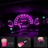 Atmufelp Purple/Pink T10 194 168 LED Dashboard Instrument Panel Light