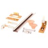 Prime-Line 161794 Bi-Fold Closet Track Kit, 36 In. Length, Steel