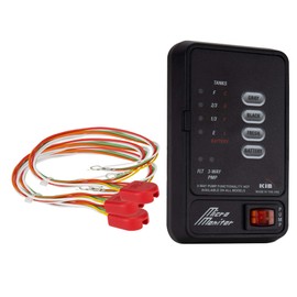 RecPro RV Tank Sensor Monitor Panel M21 | KIB Replacement | Panel Only | Level Sensor | Fresh Water or Holding Tank Level Sensor (Black)