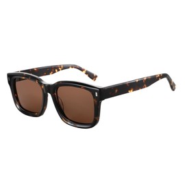 ZENOTTIC Polarized Sunglasses for Men Square: Classic Sun Glasses 100% UV Protection for Women - Large Unisex Designer Shades