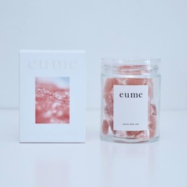 eume Iumi Quartz Bath Salt Crystal Cold Swelling Care Bath Salt, Natural Rock Salt Gift (Coral)