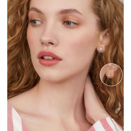 MICSAVI Asymmetric Earrings Silver 925 Star Moon Planet Stud Earrings Hypoallergenic with Zirconia Stone Small Cartilage Conch Piercing Stud Earrings for Women Teen Girls, Sterling Silver Cubic