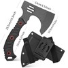 Ccanku C1391 Camping Axe Camping Hatchet,DC53 Steel Blade with Micarta