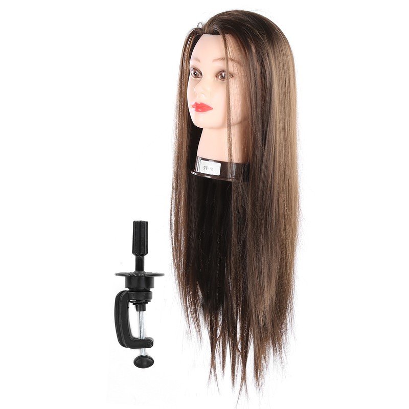 Professional Mannequin Head Hairdressing Training Head for Hair Styling Braiding