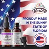 FLORIDA HERBS Eleuthero Tincture, Organic Eleuthero Extract (Siberian Ginseng, Eleutherococcus