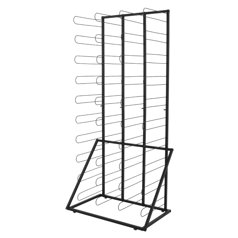 Floor Standing Vinyl Roll Storage Rack, Paper Rolls Organizer Holds